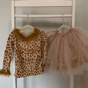 Giraffe ballerina costume